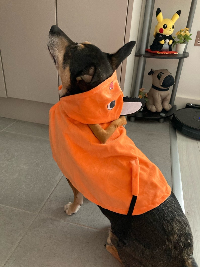 Pochita Anime Cat Dog Pets Halloween Party Costume Etsy
