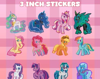 3'' Pony Stickers