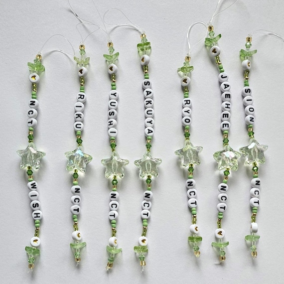 NCT Wish Phone Charms | Lightstick Accessories, Nctzen Bias - Etsy