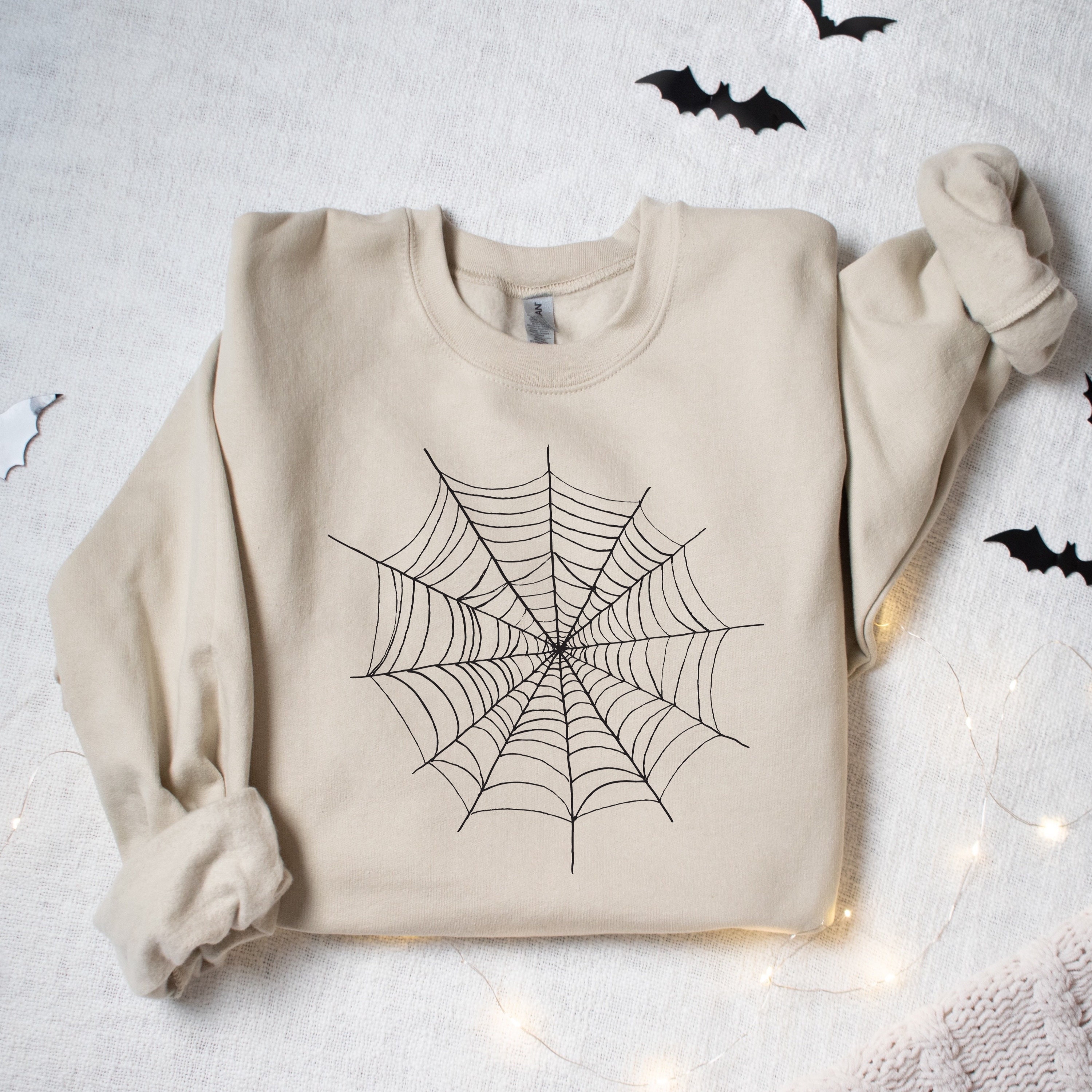 Spider Web Halloween Sweatshirt