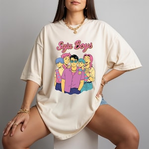 Kpop Saja Boys Shirt, Kpop Demon Hunters T-shirt, Demon Hunters Merch, Kpop Huntrix shirt, Saja Boys Fan Gifts