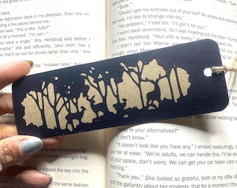 Deer Bookmark with Jute Cord
