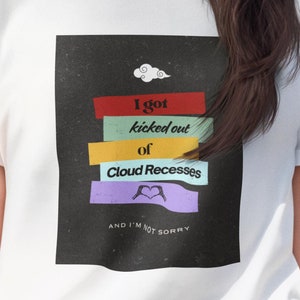 Wei Wuxian-t-shirt "Kicked out of Cloud Recesses" (MDZS Clothing / The Untamed-t-shirt) Chinees drama