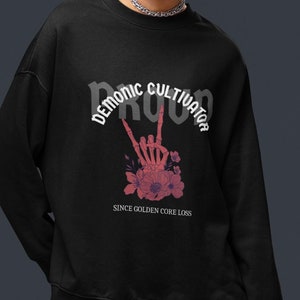 Wei Wuxian Sweatshirt &quot;Demonic Cultivator&quot; (The Untamed shirt inspired) Mo Dao Zu Shi gift