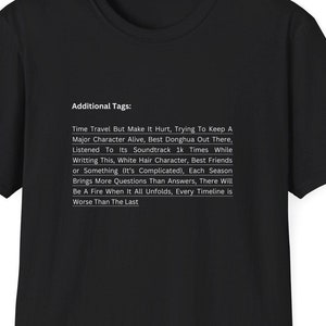Link Click Tshirt as a Fanfiction Tag Description (inspired in Shiguan Dailiren)