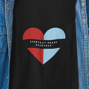 Mo Dao Zu Shi Tシャツ「毎日が毎日を意味する」（陳情令シャツ）Wangxian