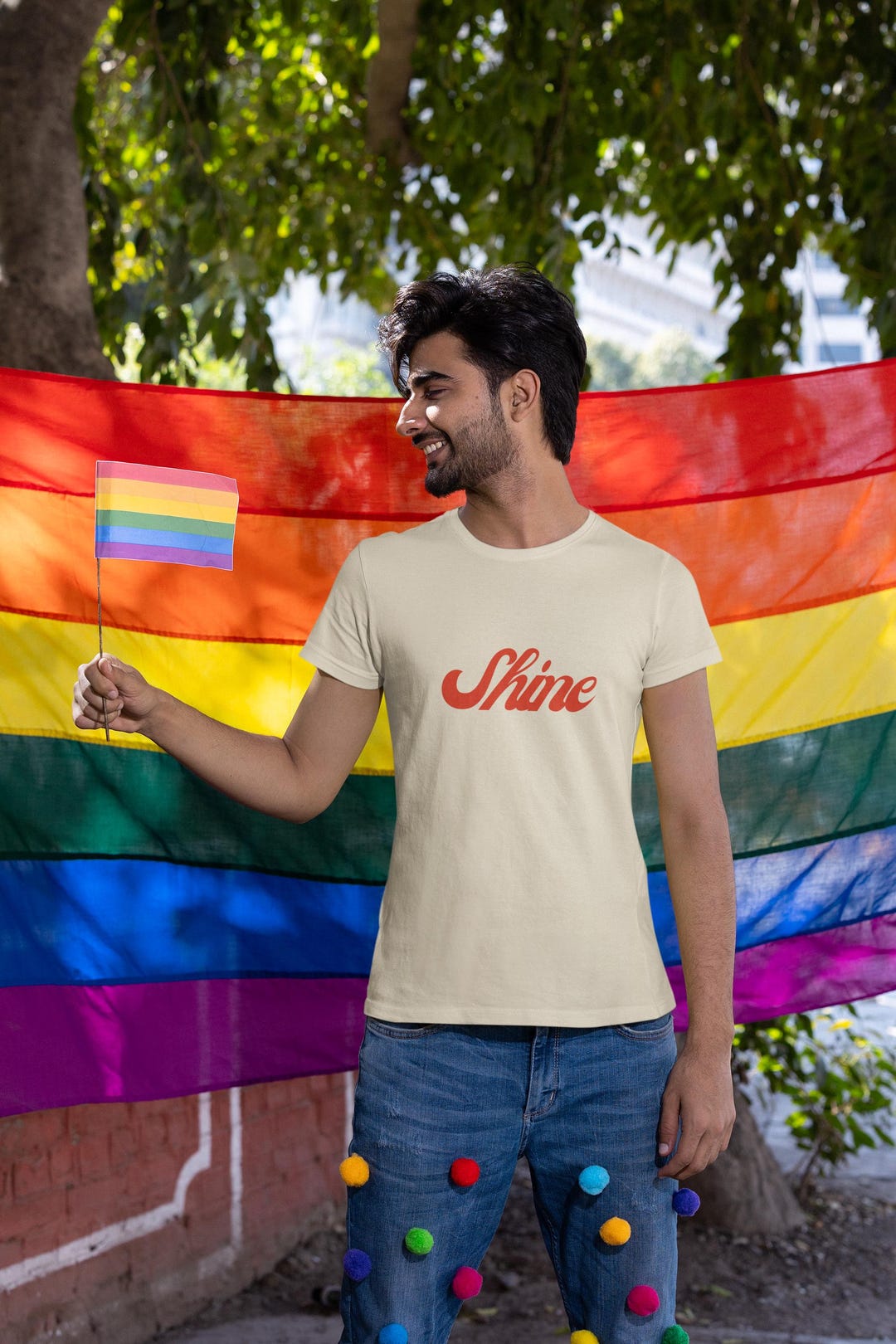 Fan Merch Shine the Series Tshirt (thai Boys Love Merch) Mile Apo