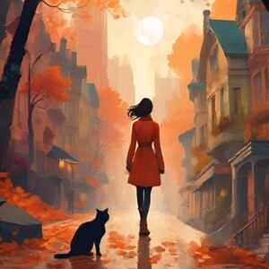 Feeling It is Fall - Original Art Prints by Thomas Little
