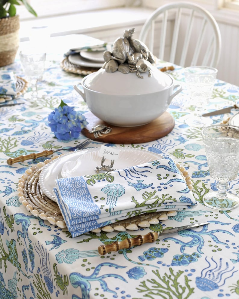 PACIFIC & ROSE TEXTILES Tablecloth - Thumbnail 5
