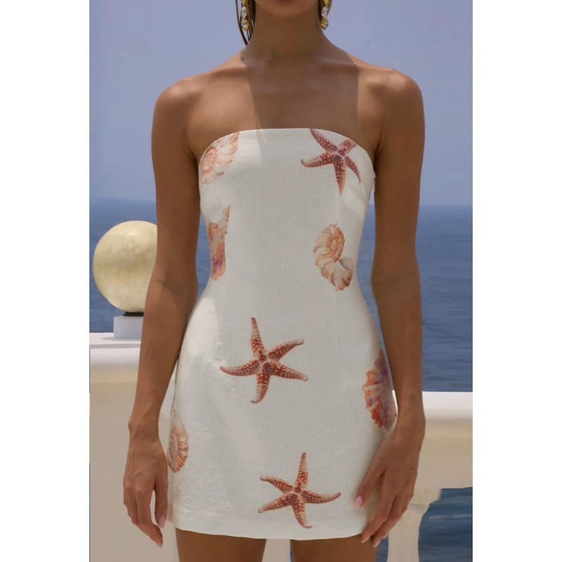 white cut out dresses Ruffle Bodice Side Dress for Women in Dgankt Cocktail Dresses for feature_Sequins Size:EU 36/US 4