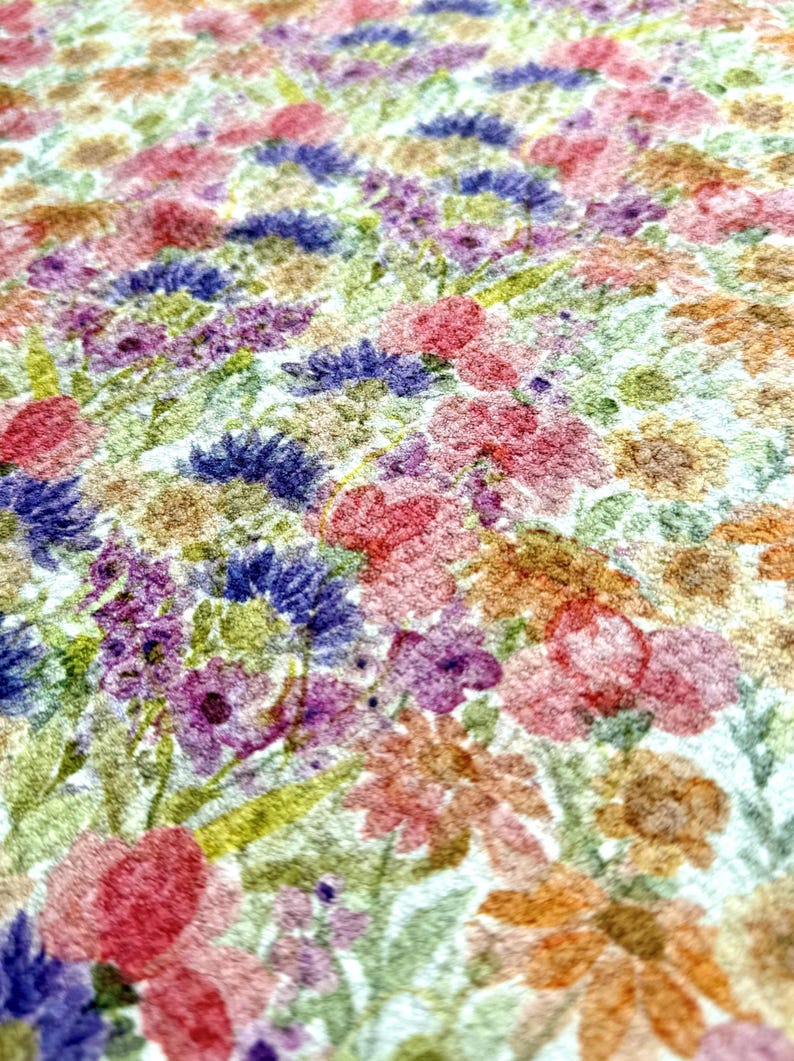 Wildflower Lane Studio Gallery Art Tea Towel - Thumbnail 3