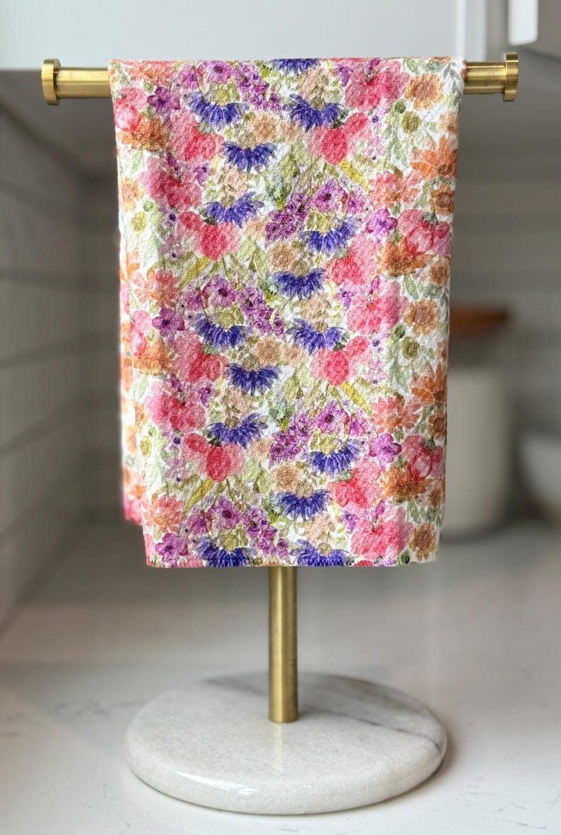 Wildflower Lane Studio Gallery Art Tea Towel - Thumbnail 2