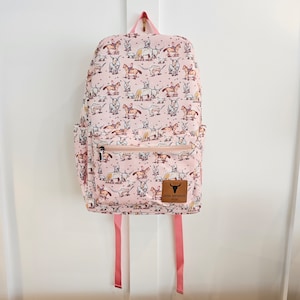 Sac à dos rose Longhorn Cowgirl