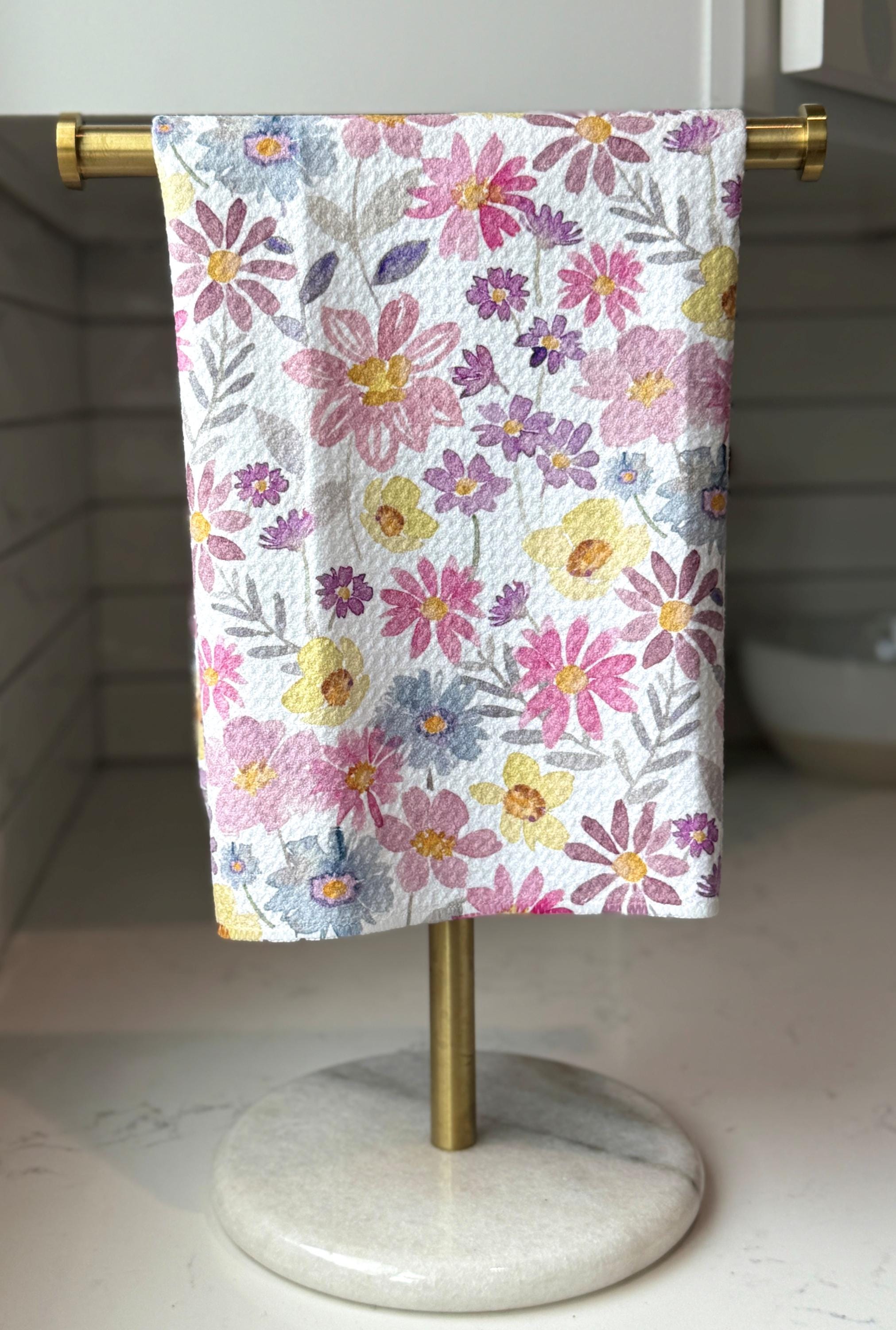 Mississippi Spring White Tea Towel - by Wildflower Lane Studio® - Etsy