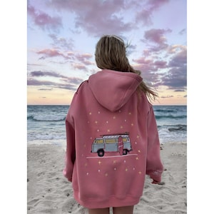 Van Star-hoodie borduren - vintage look