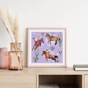 Roping My Heart - Original Art Prints by Thomas Little