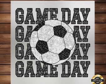 Soccer DTF Transfer: Game Day Shirt Decal Ready to Press