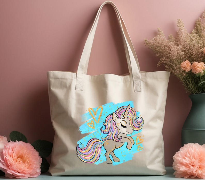 Magical Unicorn Baby DTF Transfer - Easy Heat Press for Kids image 4