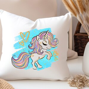 Magical Unicorn Baby DTF Transfer - Easy Heat Press for Kids image 5
