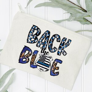 Transfert The Blue DTF : soutien de la police, étoiles à rayures bleues image 8