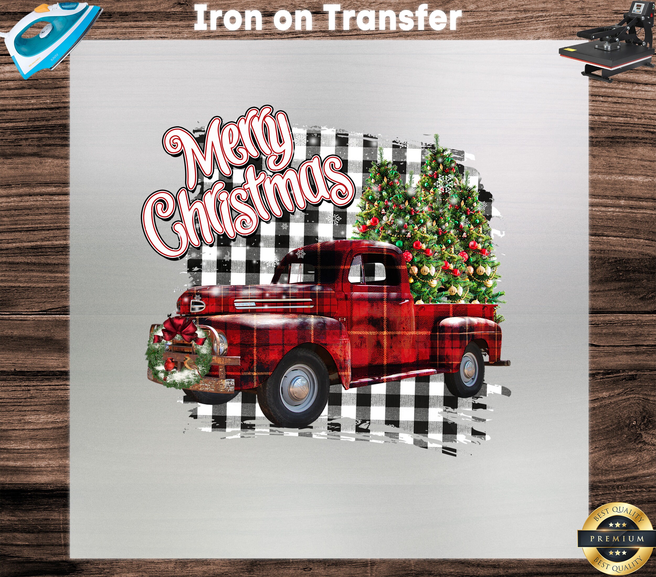 Christmas Grinch red Truck PNG ,Grinchmas Sublimation & DTF T