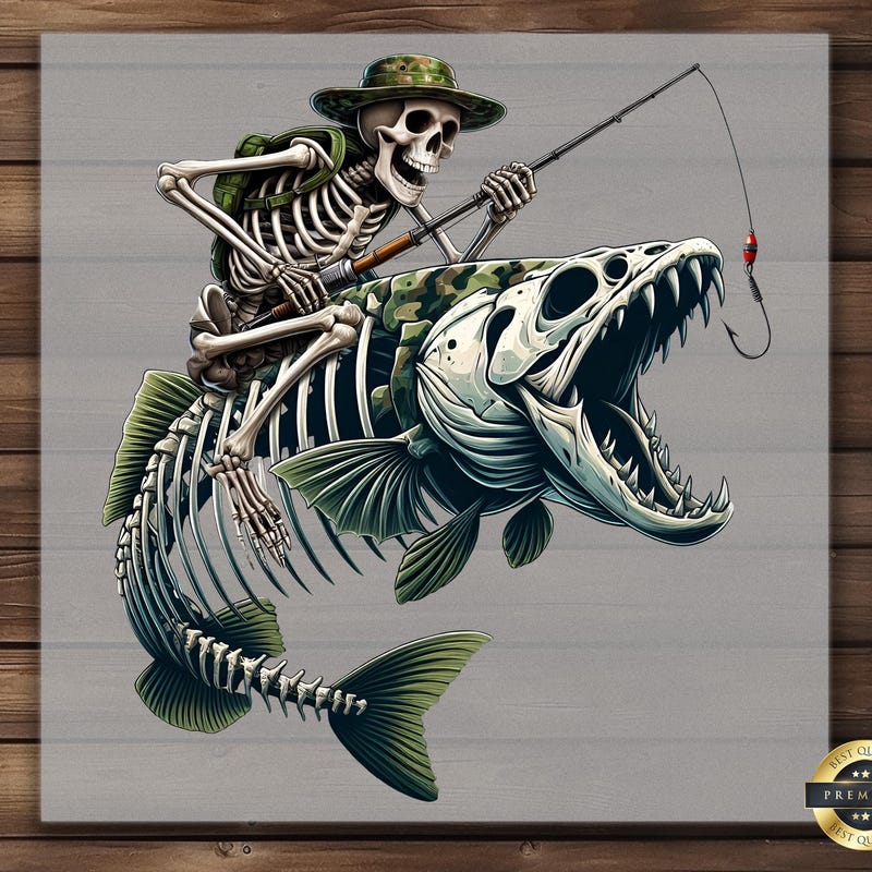 Fish Skeleton - Etsy