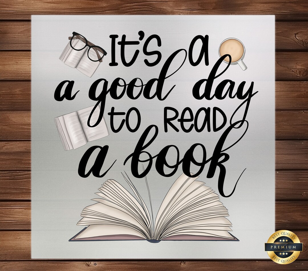 Book-themed DTF Transfer: Cozy Reading Design - Etsy