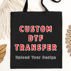 Custom DTF Transfer Upload Your Brand Logo, Ready to Press Heat Transfer zdjęcie 12
