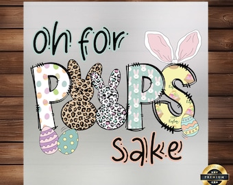 Happy Easter Retro Design DTF Transfer, Vintage Vibes for Your Crafts, Easy Application, Festive Print, Ready to Press, Hoodie DTF Print