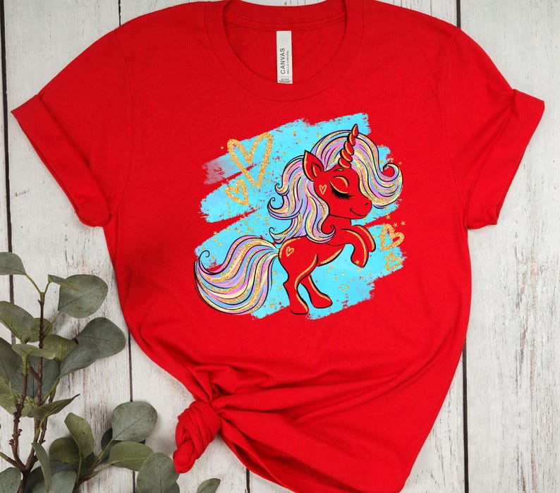 Magical Unicorn Baby DTF Transfer - Easy Heat Press for Kids image 10