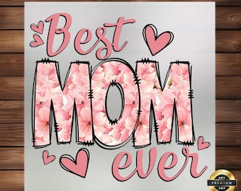 Mother's Day DTF Transfer - Heartwarming Design for Apparel
