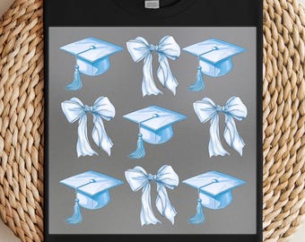 Coquette Senior 2026 DTF Transfer: Graduation Apparel Decoration