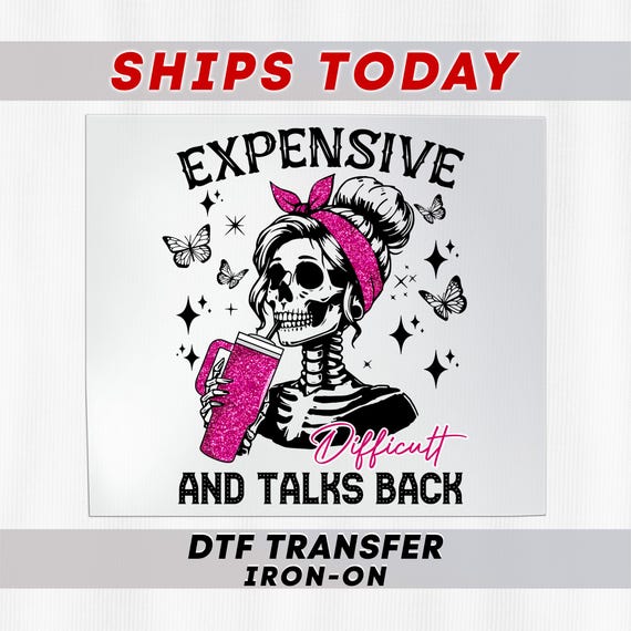 Funny Mom Skeleton DTF Transfer, Sarcastic Coffee Mom Shirt, Skull Graphic Design