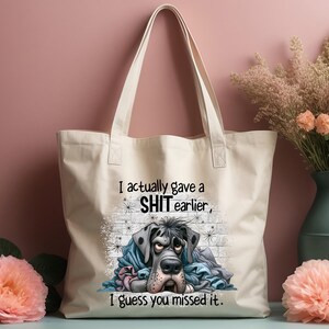 Sarcastic Dog DTF Transfer - Humorous Iron-On for Apparel Bild 6
