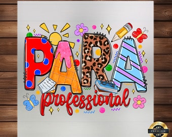 Para Professional DTF Transfer: Western School Spirit Iron-On