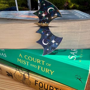 Night Court Bat Wings Bookmark