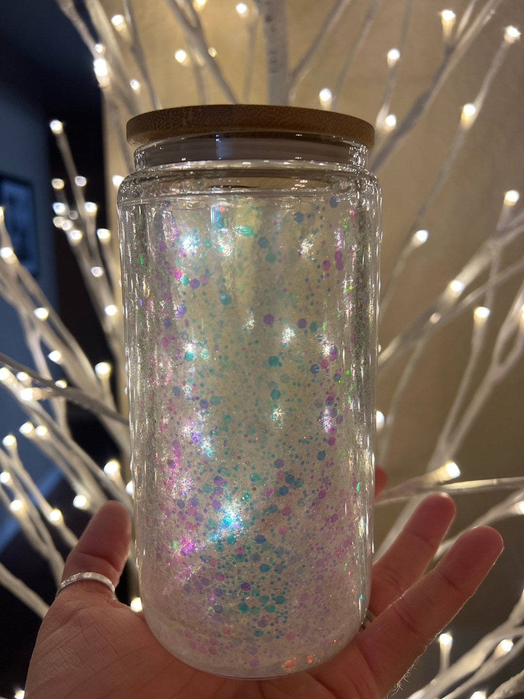 Custom Snow Globe Tumblers - Etsy