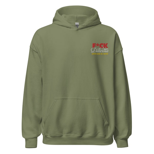 Action Bronson geborduurde hoodie, door fans gemaakte Action Bronson merchandise