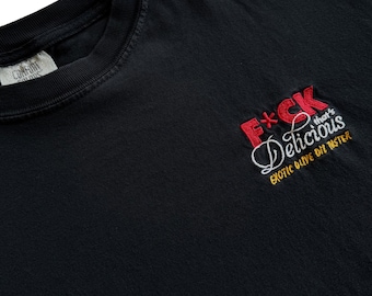 Action Bronson Embroidered Shirt, Action Bronson Fan-Made Shirt