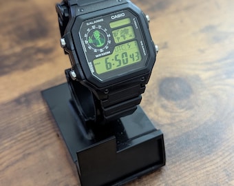 Casio Watch Mod Fallout Pip-Boy Inspired