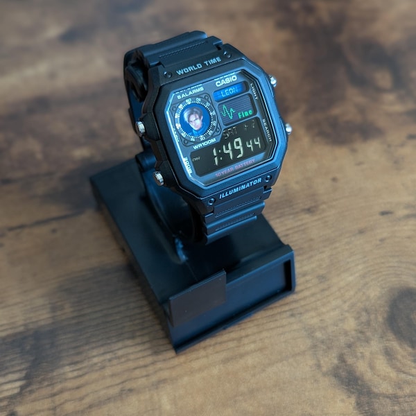 Custom Casio Resident Evil Retro Edition •Leon•