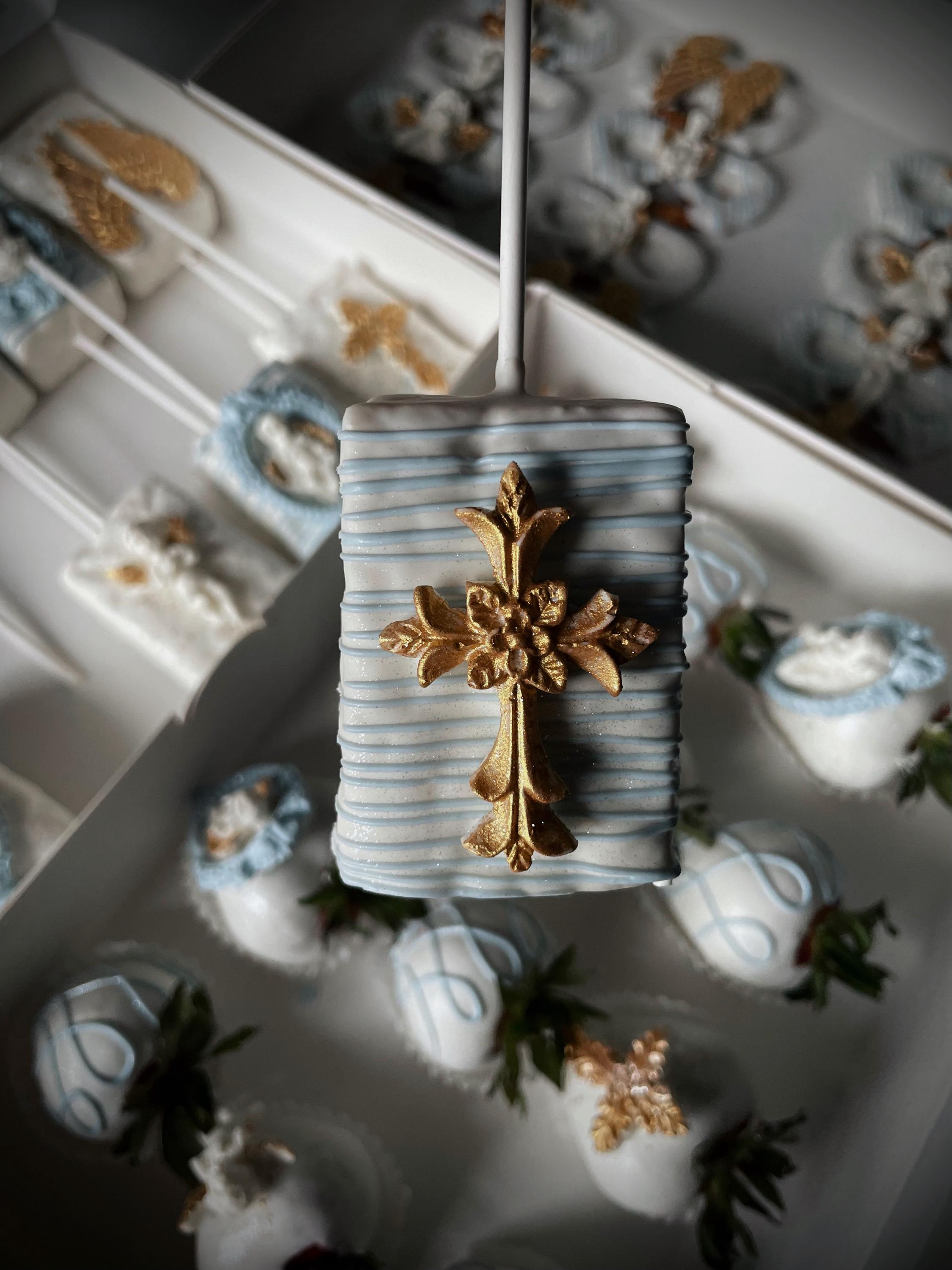 Baptism Treats Angel Rice Krispies - Etsy