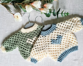 【RONRON】SET ★HEART CROCHET PATTERN FLEECE VEST & SHORTS★ Heart Vest | PATTERN - Etsy