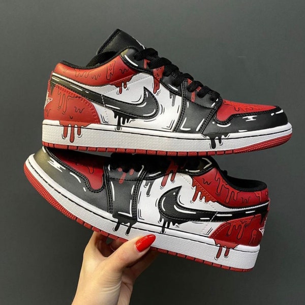 drippy jordan 1s