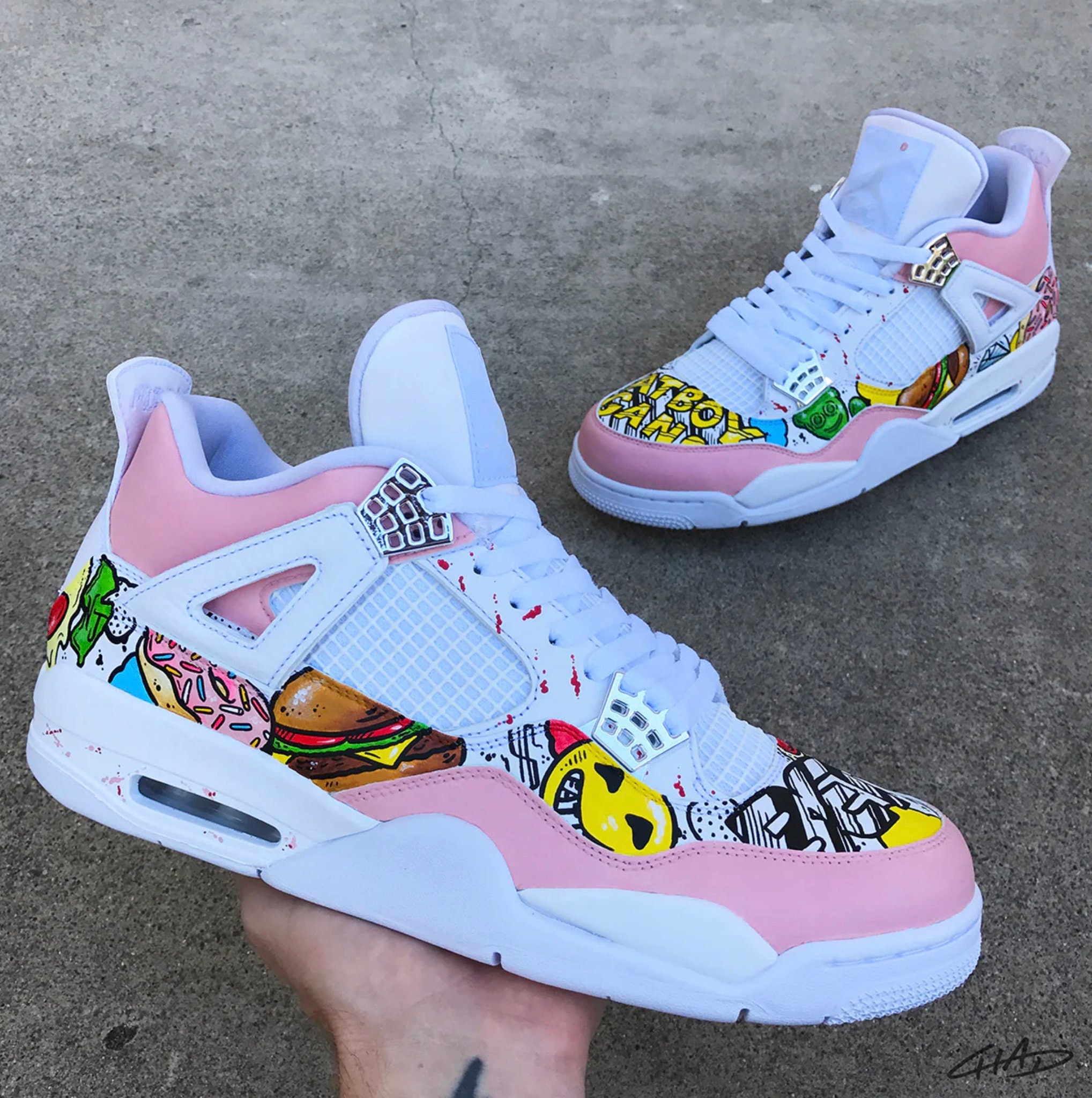 Tecate Custom Name Air Jordan 4 Sneaker Shoes For Men And Women