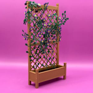 Miniatur Pflanzkasten 3D STL - 1:12 Outdoor Gartenbeet für Puppenhäuser & Dioramen, digitale Datei für 3D-Druck, Lizenz