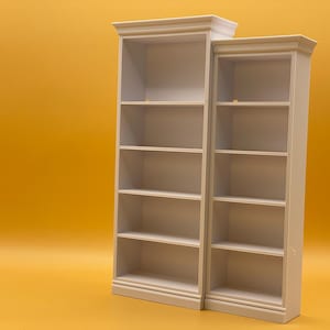 Traditional bookcase for miniature study
