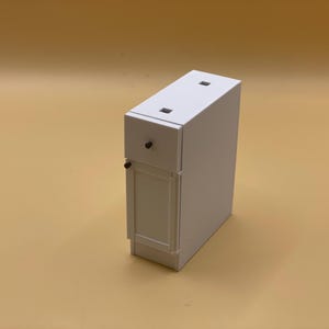 1:12 Scale Dollhouse Kitchen Cabinet with Drawer STL Files (Commercial License)