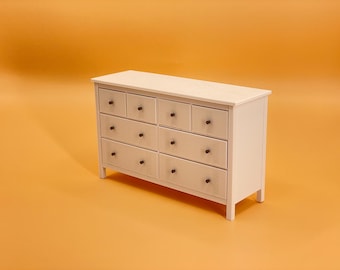 hemnes orange dresser IKEA HEMNES 8-Drawer Dresser 3D Model by musladinov