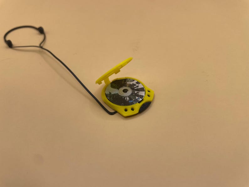 Miniature CD and jewel case model
